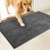 100pointONE dog door mat absorbent-dirt-moisture keeps floors dry after rain