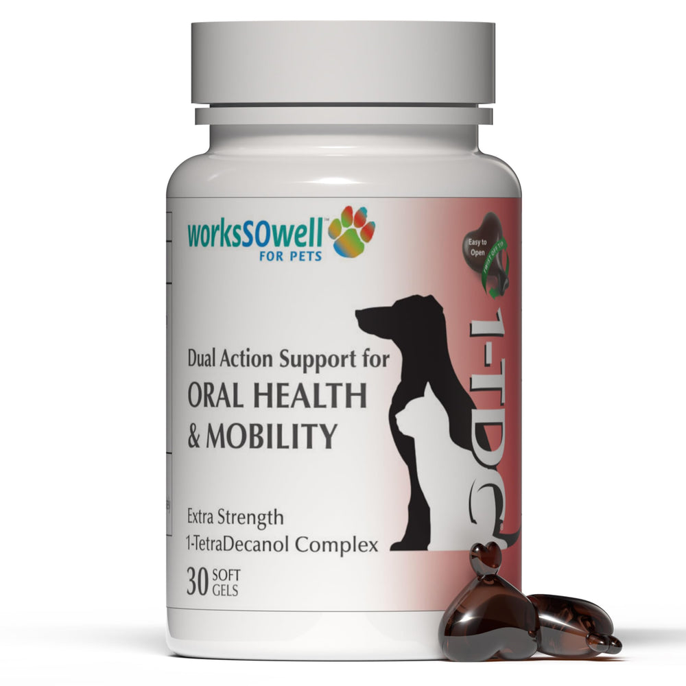 1-TDC WorksSoWell joint supplement bottle supports daily pet joint comfort