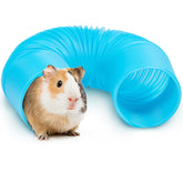 2 Brothers Wholesale guinea pig tunnels blue collapsible design enables easy storage and versatile play.