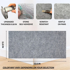 2ME Cat Scratch Mat self-adhesive back enables quick wall mounting