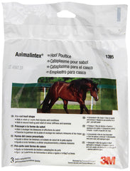 3M Animalintex Hoof Pads 1395 in use soothing hoof discomfort