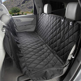 4Knines dog backseat cover hammock setup protects seats and keeps pets secure on trips