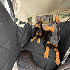 4Knines hard bottom extender installed on backseat provides a stable dog-friendly surface.