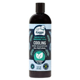 4Legger Organic Dog Shampoo 16oz bottle with peppermint scent promotes clean, refreshed skin.