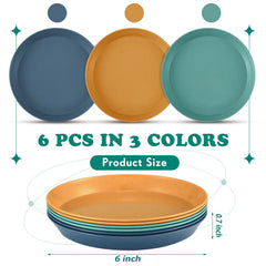 Gerrii green 6-inch shallow cat bowls paired for daily use and rotation