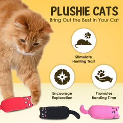 Vila Plush Cat Chews mood-enhancement catnip supports calm, focused play.