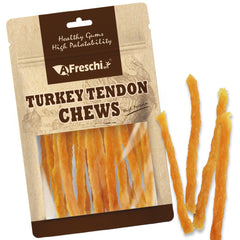 A Freschi srl tendones-pavo-para-perros: snack proteico natural para recompensas diarias