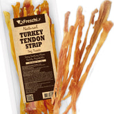 Tendones de pavo A Freschi para perros duraderos y masticación prolongada.