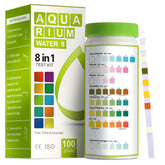 AAwipes aquarium 8-in-1 test strip package for convenient at-home water quality checks.