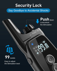 ABBIDOT training modes show tone, vibration, and shock options for behavior shaping.
