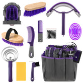 Abbylike horse grooming kit organizer tote keeps tack room tidy and portable.