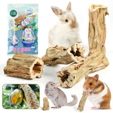 Abizoo rabbit chew toys papaya trunk bundle highlights natural dental health support during play