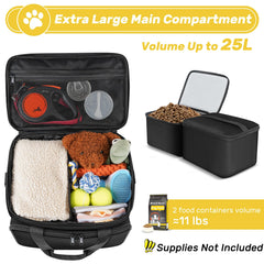 Abrimelodi large food containers preserve freshness during car trips