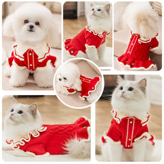 ABRRLO ultra-soft knit fabric keeps small dogs comfortable in cold weather.