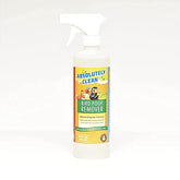 Absolutely Clean Amazing Bird Poop Cleaner Spray bottle demonstrates quick spray-and-wipe cleaning.