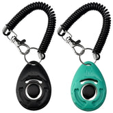 ABSONE dog clicker with wrist strap for quick training on walks