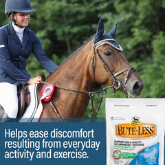 Absorbine Bute-Less packaging label highlighting natural ingredients like Devil's Claw.
