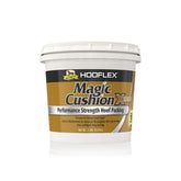 Absorbine Hooflex Magic Cushion Xtreme 2lb tub closeup for fast-acting hoof relief