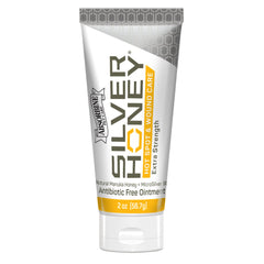 Absorbine Silver Honey hot-spot-ointment-tube ready for irritated skin care.