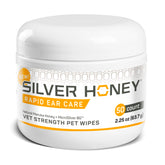 Absorbine Silver Honey rapid ear care wipes pack for quick, convenient outer-ear cleaning.