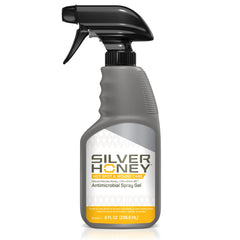 Absorbine Silver Honey spray bottle close-up for fast wound protection