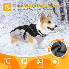 Abuandi polar fleece-lined jacket offers extra warmth and cozy comfort