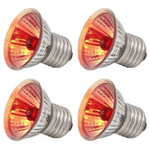 Abustle pig UVA-UVB heatbulbs pack provides natural light for reptile vitality and activity