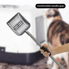 Acalu foam-padded handle provides non-slip ergonomics during long cleaning sessions