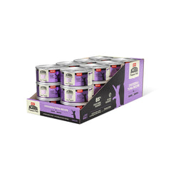ACANA Premium Pate Kitten cans in side view showing easy portions for growing kittens
