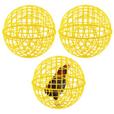 AceOrbit 3pc yellow ball cage outdoor setup for safe pet play