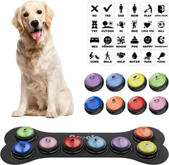 Acools dog-buttons-eight-buttons-set for interactive communication and daily training.