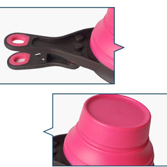 Acronde collapsible design for easy storage in kitchen or travel
