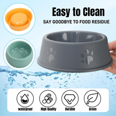 Acshio stackable bowls in four colors to save space and match decor