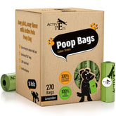 Active Pets extra thick dog poop bags for mess-free cleanup during walks.