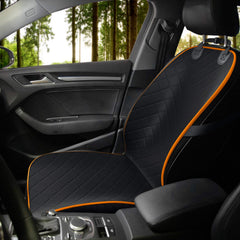 Active Pets front seat cover installation demonstration in under 60 seconds.