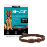 ACTIVPHY hip joint collar dog wearing for potential mobility support.