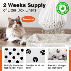 ADDPETS heavy-duty bags reveal claws-proof strength for durable litter containment.