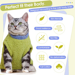 ADNIKIA cat coat with leash hole enables safe outdoor walks