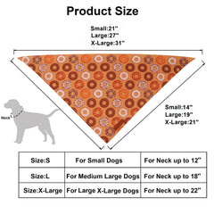 ADOGGYGO adjustable-fit bandana demonstrates easy tying for comfort