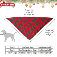 ADOGGYGO dog bandana neck close-up highlighting neat stitching for secure wear.