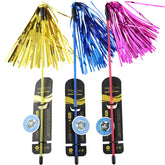 ADUCK interactive cat teaser wand with tassels for engaging indoor play and exercise.