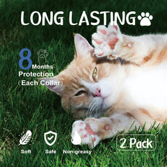 Advanllent flea collar natural ingredients emphasize plant-based protection.