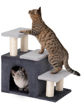Aechonow 3-in-1 pet stairs stair tower enhances vertical access for pets.