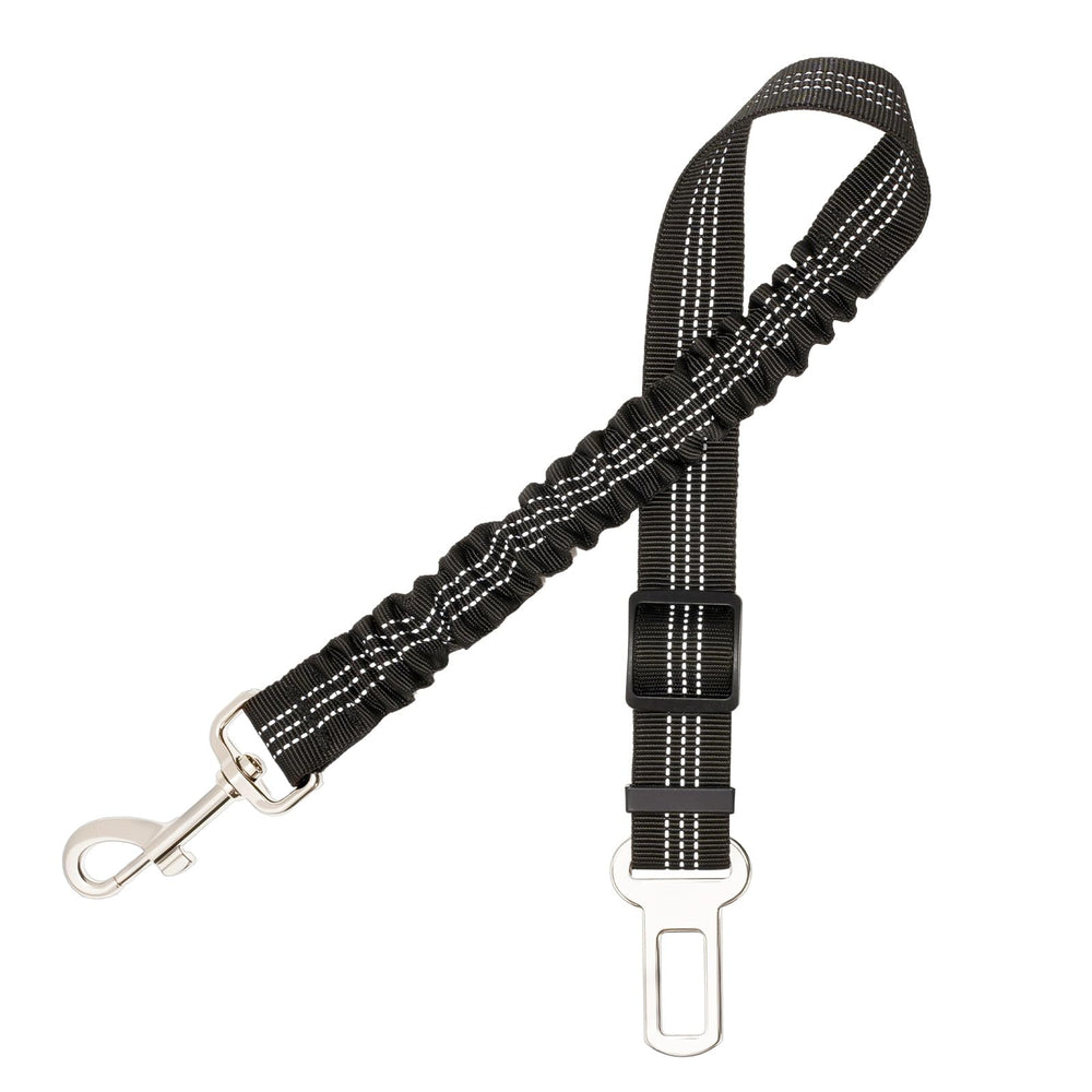 Aerkersun dog seat belt strap keeps pets secure during car trips with durable nylon.