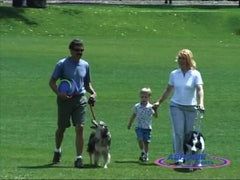 Aerobie Dogobie Disc soft-mouth friendly for gentle outdoor fun.