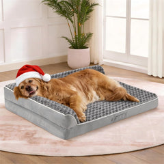 Aeroluxe XL orthopedic dog bed with egg-crate foam supports comfort during rest