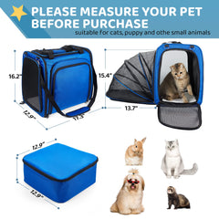 A.FATI cat carrier-safety-structure highlights secure travel and firm framing.