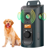 AFDLLDQM Ultrasonic Bark Deterrent front view for yard-ready, humane barking control.