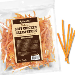 Afreschi Soft Chicken Dog Treats pack closeup—ideal daily rewards for dogs.