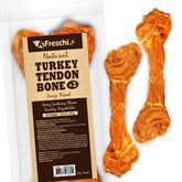AFreschi turkey tendons US-sourced close-up showing premium ingredients and protein.